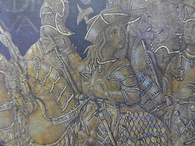 Sóc Frances Gilabert de Centelles, Comte d'Oliva des del 1449, Conseller, Camarlenc i amic del Rei Alfons el Magnànim. Torne del passat per remugar del present