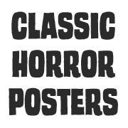 We sell reprints of classic and vintage horror movie posters from the 50s, 60s, and 70s. Dracula, Frankenstein, The Mummy, The Wolfman, and so much more.