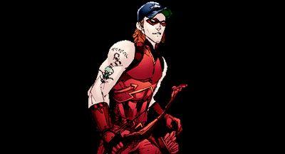 Just an addict with an arrow.