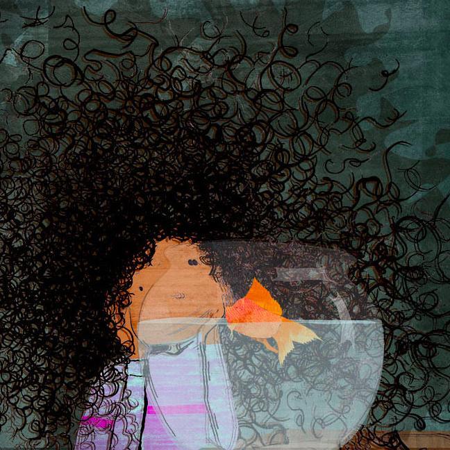 SusanConfused's profile picture. SUSAN CONFUSED 'n' CURLY Q - forthcoming interactive children's book app about making choices by @defrinfrancisco with illustrations by Jacqueline Alcantara