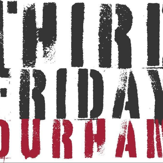 ThirdFriDurham's profile picture. On the third Friday of every month Durham art venues host FREE receptions to celebrate their current exhibitions. Join us between 6-9pm each month.