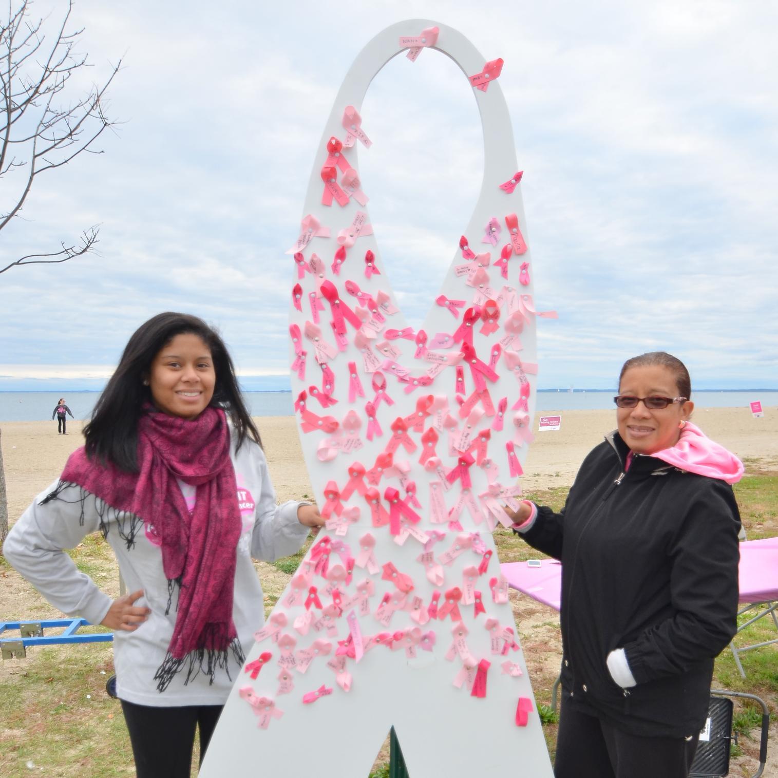 Join us to help the American Cancer Society Finish The Fight Against Breast Cancer on Sunday, October 18, 2015 at Sherwood Island State Park in Westport!