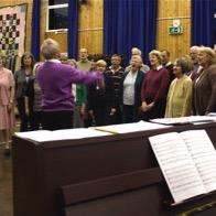 Friendly, mixed choir of about 25 singers singing a range of music, always keen to add to our ranks with any new singers of any voice.