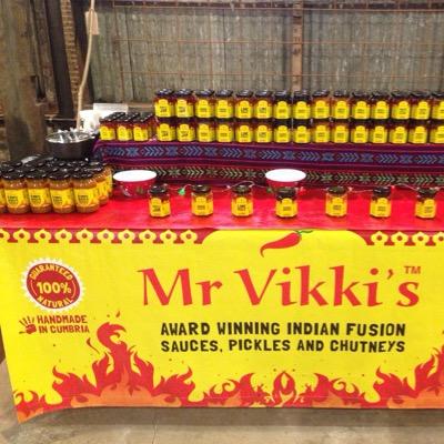 Mr Vikki's specialises in homemade Indian fusion pickles, Chilli sauces & curry pastes.