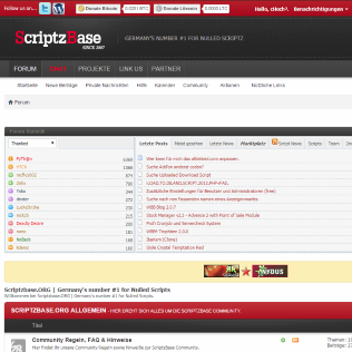 Germany's number #1 for Nulled Scripts Network Status: https://t.co/OPJPMbyImP