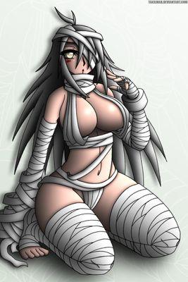 A girl that was wrapped up in bandages and left dormant for centuries in this tomb #openRP #Single #Les #CanBeFuta