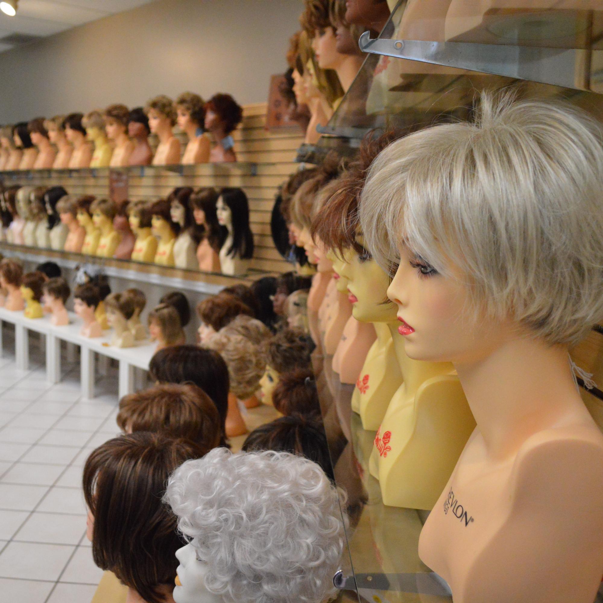 Rebecca's Wigs is located in Merle Norman in Farmington, MI. We offer top of the line synthetic wigs, hair pieces & hair enhancements.