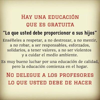 La docencia es la carrera mas importante del mundo y en mi pais la mas desacreditada y mal pagada. Pero hacemos cumplir sueños.