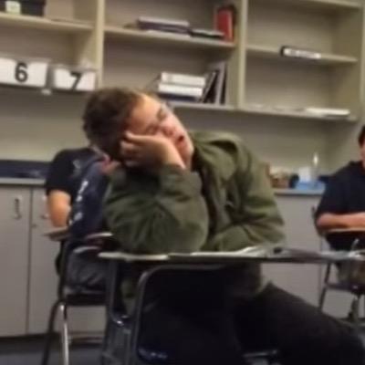 GOHS Sleepy time is the place where you can either send in videos or pictures of people sleeping!! So Beware of where you fall asleep