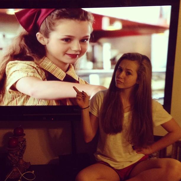 Best Friends: Pepper, and Sophie. Quarterback, y'all!