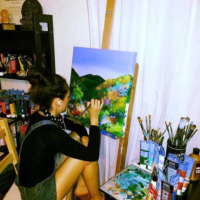 Pinto, dibujo, cocino, amo y vivo intensamente que solo hay una vida!!! #art #Painter
