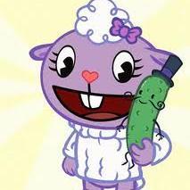 Hello, My name is Lammy, i am from Happy Tree Friends. I am a purple lamb and i am cute. Please follow me! ^_^