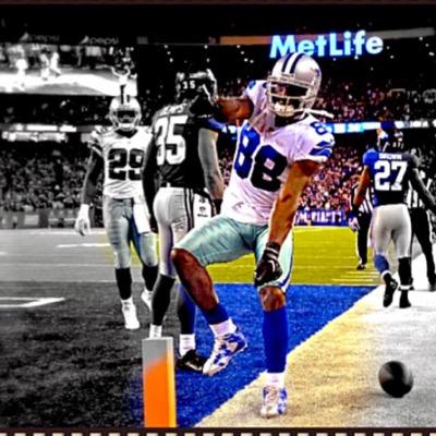 Dallas Cowboys 4 Life Dez Caught it Throw up The X