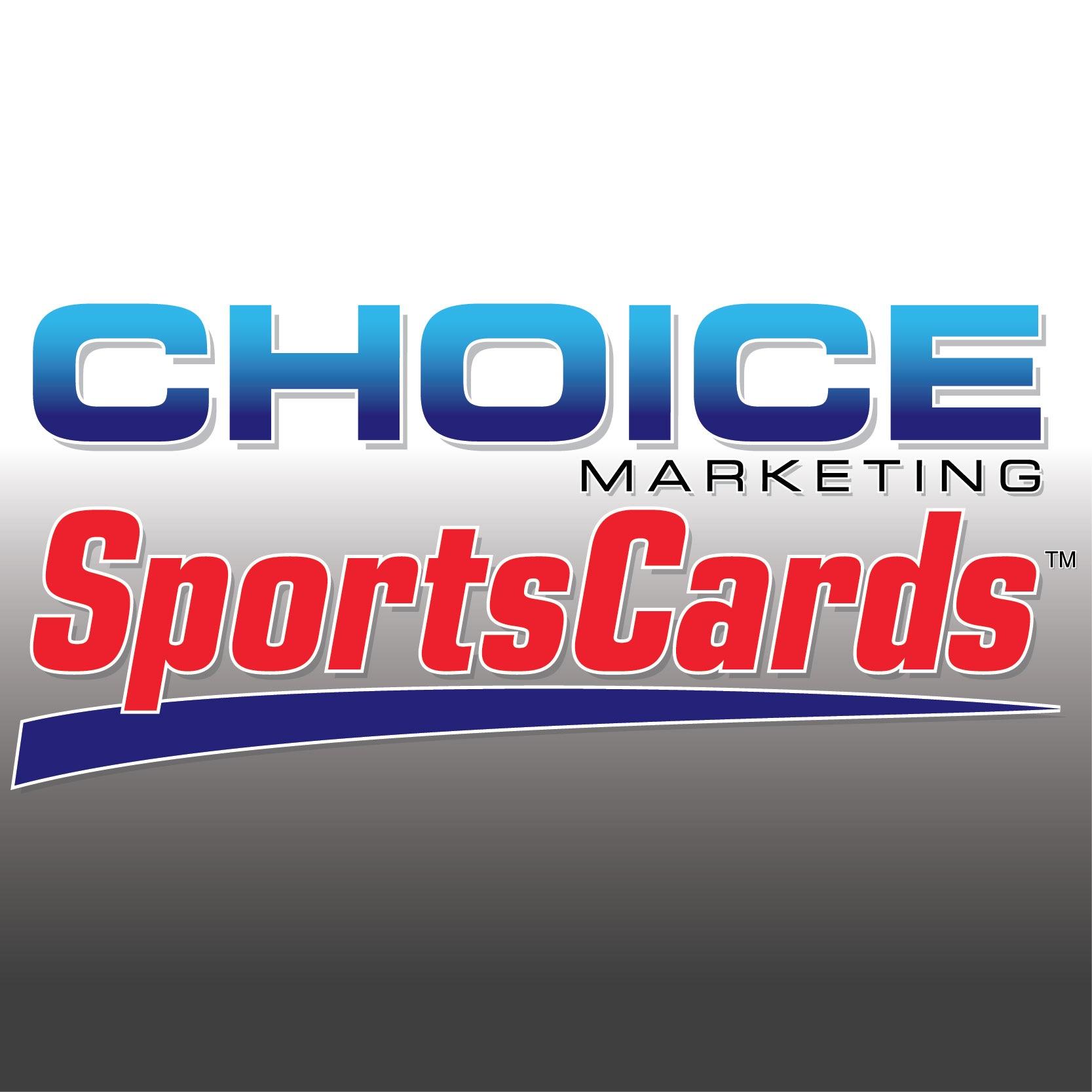 Choice is nationally licensed for athletic leagues including (MLB)
We design print & package custom sports cards for YOUR Team, Organization, or Business!