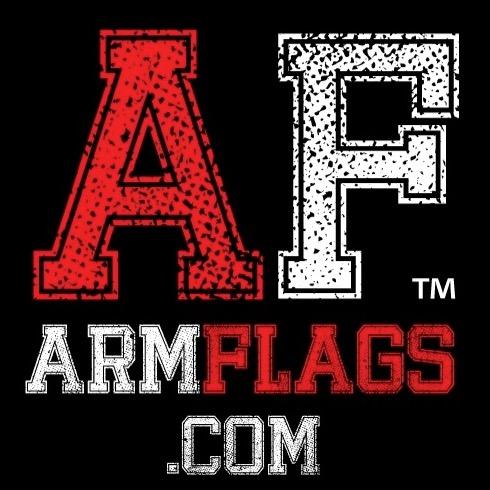 Novelty Spirit-Wear for Collegiate & High School Sports Fans! Arm-Sleeves with School/Team Colors & Logos. Collegiate Licensed Product!