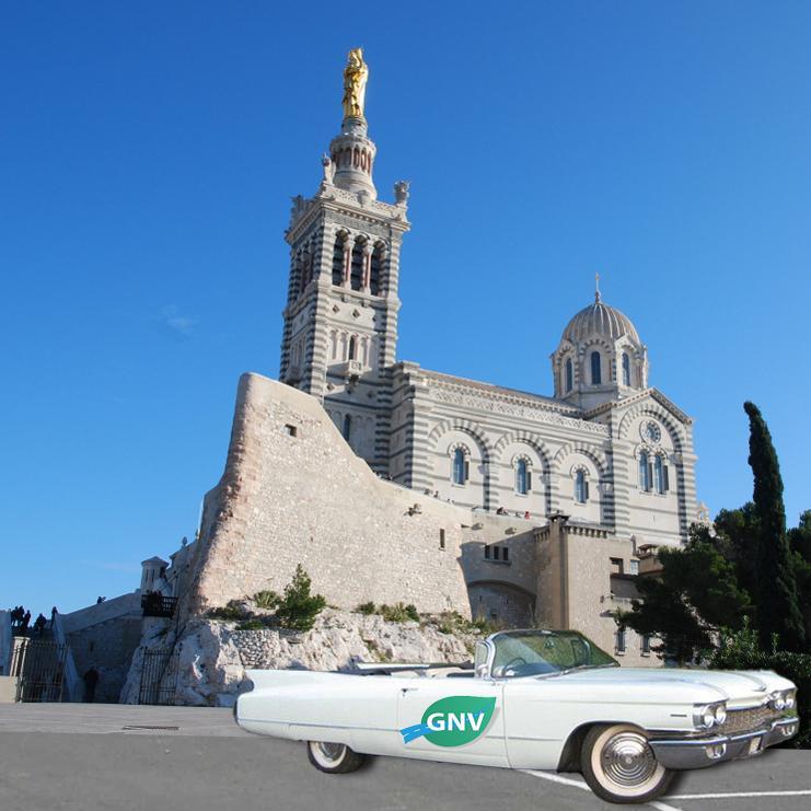 Je roule plein #gaz vers #Monaco pour le Rallye des Energies Nouvelles #GNVandFurious #Marseille
