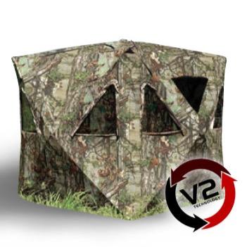 Covert Hunting Blinds provide total concealment and scent control, keeping your presence undetected.