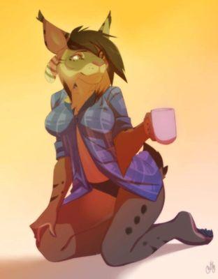I post yiff and other naughty stuff. I'm a boring person. That's all really, haha. Follow!