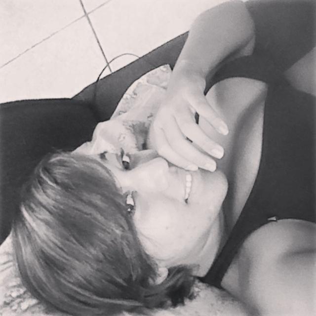 A pessoa mais feliz do mundo, a mãe do Luan.