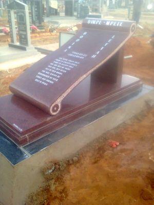 We are a tombstone making company,try us for quality and affordable products.We also do granite kitchen tops.