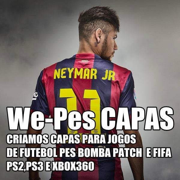 CRIAMOS CAPAS TOTALMENTE GRATIS PARA JOGOS DE FUTEBOL PES BOMBA PATCH E FIFA PS2,PS3 E XBOX360