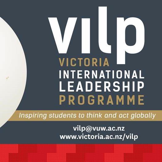 Victoria International Leadership Programme (VILP) - NZ's only tertiary GLOBAL leadership programme - 'Inspiring Students to Think and Act Globally'.