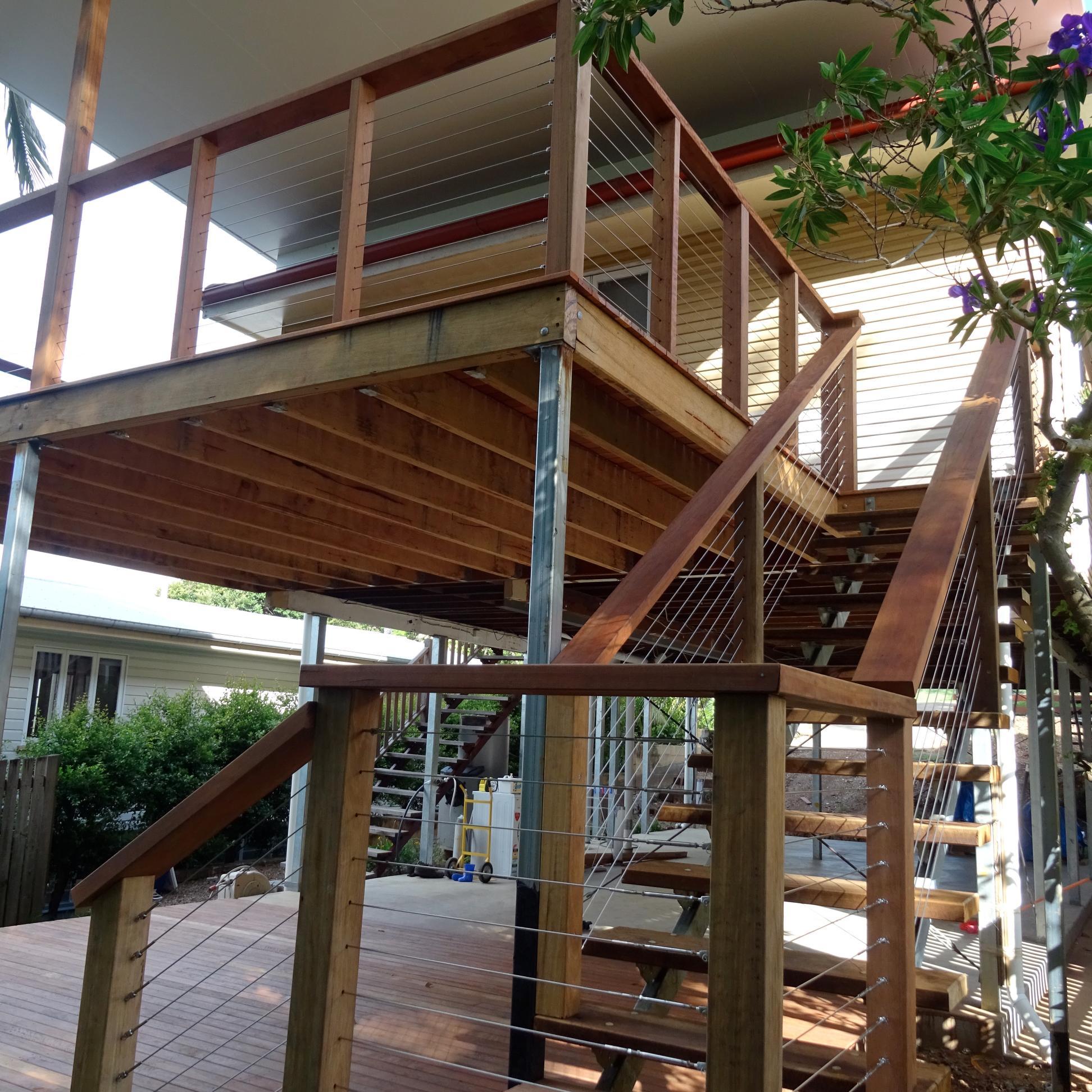 Timber deck specialist offering customised plan, design and building of decks.