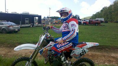 I'm a motocross racer