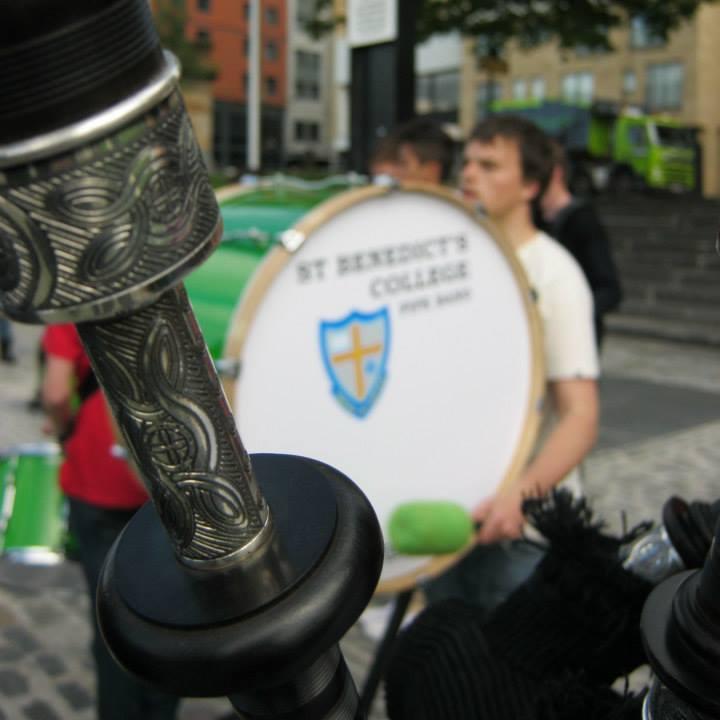 SBCPipeBand's profile picture. The official twitter page of the St Benedict's College Pipe Band