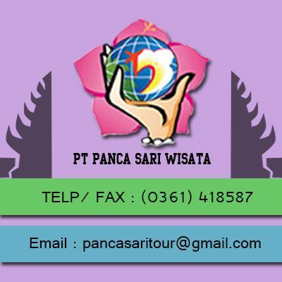 Airline Ticket, Hotel Reservations, Tours packages Inbound or Outbond, Car Rental,etc. Phone: (0361) 418587, Mobile: 085100881114 Email: pancasaritour@gmail.com