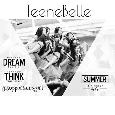 1st official fanbase @teenebelle_ID from Gresik•Instagram, Kincir, Ask.fm : @supporteensgirl•Retweet by @teenebelle_ID 3x•Retweet (5/9)•Mentioned (3/9)