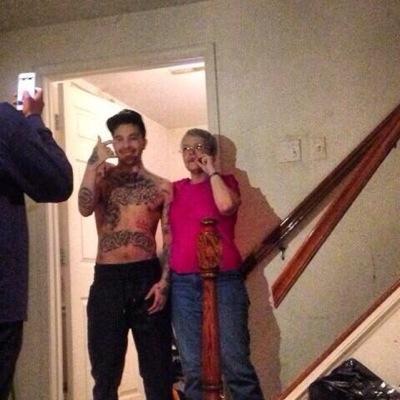 Don't sleep on your Nanna, son!!