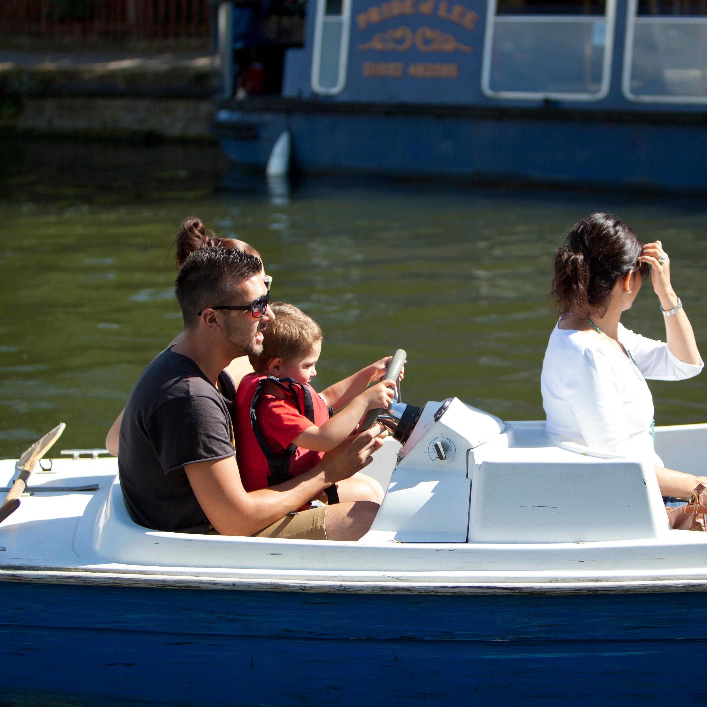 A selection of passenger boats, day boats, electric boats, rowing boats and pedalos. For any enquiries, please contact 01992 462085 EN10 6LX