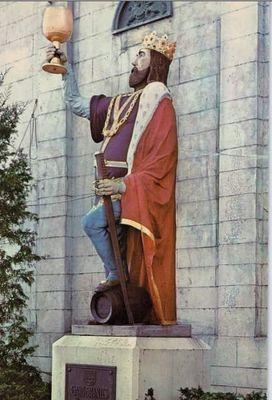 King of Beer. I've called La Crosse home since 1939. 15' tall, 2000 lbs. Teuton. (not affiliated with City Brewing Company, LLC.)