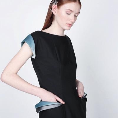 Fashion label created by Amanda Scarlett Smith. Modern, minimal, beautifully sculptural.