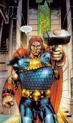 My name means strong, and so i am in such that i exceed my fathers strength! Mjolnir in hand i survive Ragnarok. Son of @DeityOfStorms