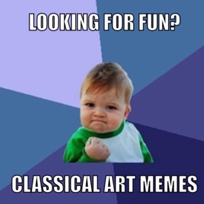 Classical Art Memes