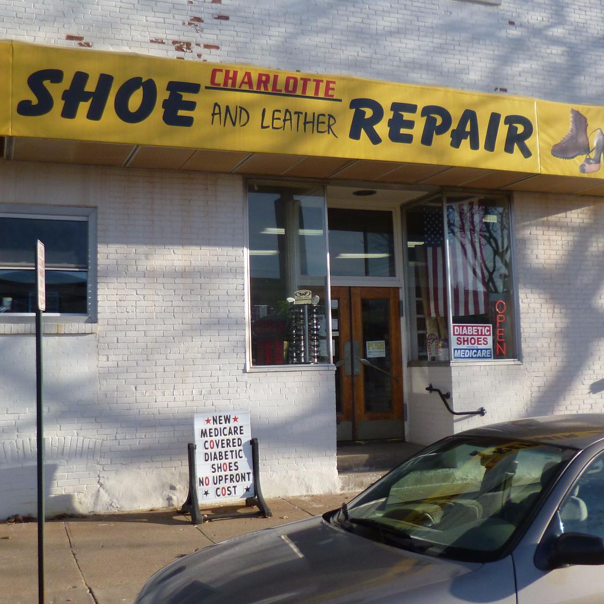 charlottemishoe's profile picture. Charlotte Shoe and Leather Repair. We can repair everything from sandals to a variety of leather goods. We also sell an expanding line of shoes & other products