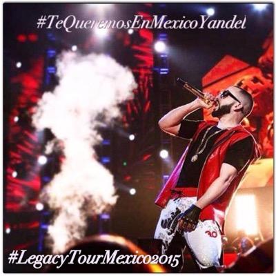 UTILIZA EL HASHTAG #TeQueremosEnMexicoYandel