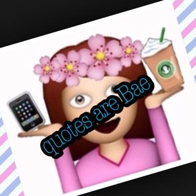 Quotes_are_bae's profile picture. if you want inspirational quotes or relationship, funny, ETC you should follow this  account  beacause thats were you'll get it.