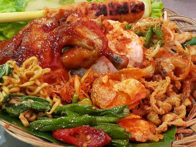 We served delicious spicy traditional food.