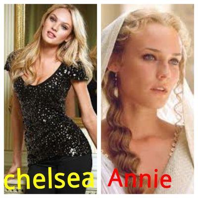 chelsea and Annie and adopted by @king_smaug and @TheLexSta
 -- V1: taken @blondesexydwarf  V2: taken @hot_thranduil V3: married @legolas_arod V4 single