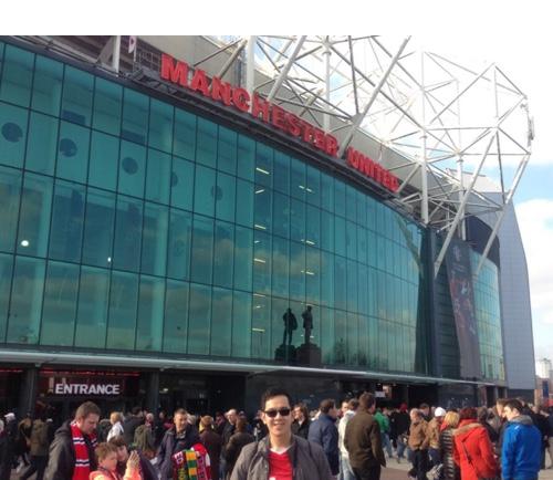 Avid Manchester United fans, one lucky bastard and a 20-something guy no more.