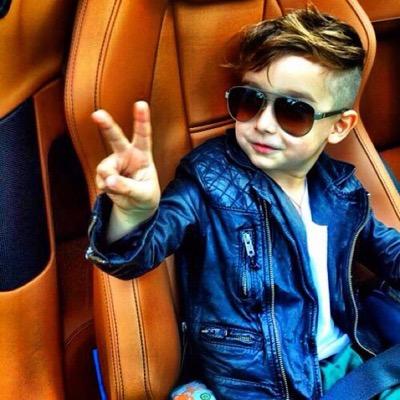 My daddy is a rockstar, there for I will rule the world.