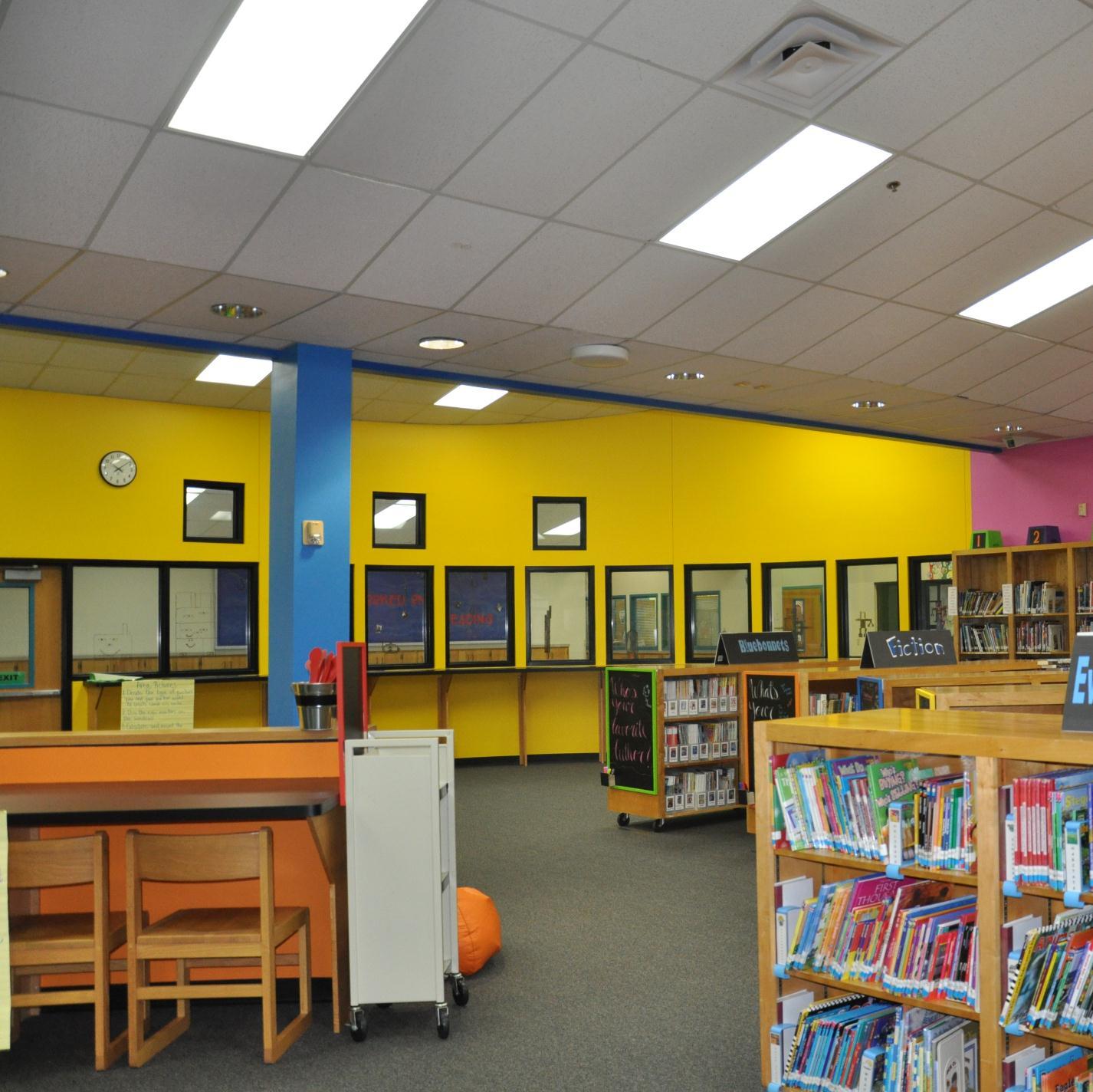 Haggar Elementary Learning Commons Plano ISD