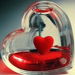 Love is like water...
you can drink it, swim in it, drown in it,
but you can't live without it