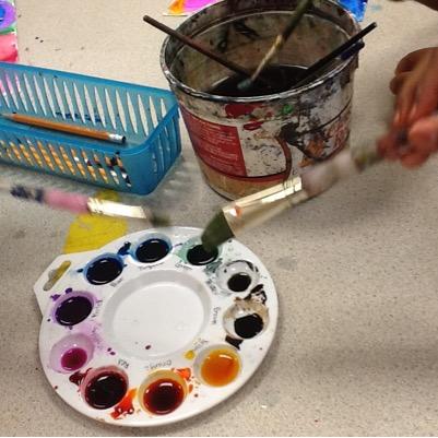 Old Pointe Elementary Art lead by Mrs. Laurel Hilton in Rock Hill, SC.