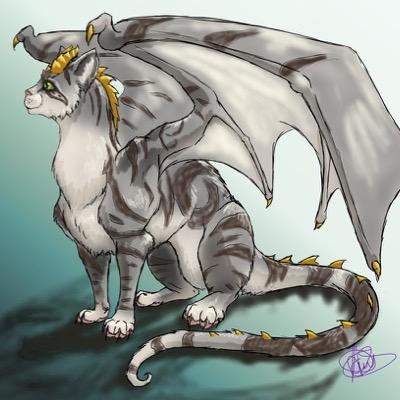 Female Dragon-Cat Hybrid. I have a hard time with love. Single, Bi. #RolePlay