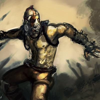 “I have a shiny meat bicycle! Hahah!” 'Idiot, you weren't supposed to say that. Anyways, I'm pretty much Tina's uncle.. Name's Krieg by the way..' | MVRP |