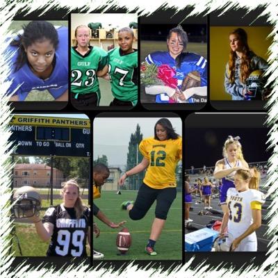 help spread awareness for girls who want to play tackle football. tweet out your story! spread the word make a difference and take the CHALLENGE!
